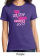 Ladies Breast Cancer Awareness Shirt Kicked Cancers Ass Tee T-Shirt