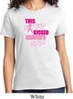 Ladies Breast Cancer Awareness Shirt Kicked Cancers Ass Tee T-Shirt