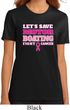 Ladies Breast Cancer Awareness Shirt Motor Boating Organic Tee T-Shirt