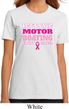 Ladies Breast Cancer Awareness Shirt Motor Boating Organic Tee T-Shirt
