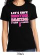 Ladies Breast Cancer Awareness Shirt Motor Boating Tee T-Shirt