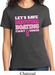 Ladies Breast Cancer Awareness Shirt Motor Boating Tee T-Shirt