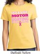 Ladies Breast Cancer Awareness Shirt Motor Boating Tee T-Shirt