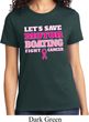 Ladies Breast Cancer Awareness Shirt Motor Boating Tee T-Shirt