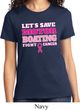 Ladies Breast Cancer Awareness Shirt Motor Boating Tee T-Shirt