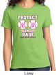 Ladies Breast Cancer Awareness Shirt Protect 2nd Base Tee T-Shirt