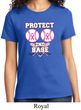 Ladies Breast Cancer Awareness Shirt Protect 2nd Base Tee T-Shirt