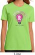 Ladies Breast Cancer Awareness Shirt Think Pink Organic Tee T-Shirt