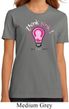 Ladies Breast Cancer Awareness Shirt Think Pink Organic Tee T-Shirt