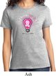 Ladies Breast Cancer Awareness Shirt Think Pink Tee T-Shirt