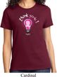 Ladies Breast Cancer Awareness Shirt Think Pink Tee T-Shirt