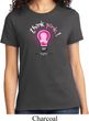 Ladies Breast Cancer Awareness Shirt Think Pink Tee T-Shirt