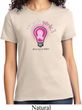 Ladies Breast Cancer Awareness Shirt Think Pink Tee T-Shirt