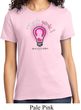 Ladies Breast Cancer Awareness Shirt Think Pink Tee T-Shirt