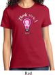 Ladies Breast Cancer Awareness Shirt Think Pink Tee T-Shirt