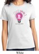 Ladies Breast Cancer Awareness Shirt Think Pink Tee T-Shirt