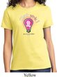 Ladies Breast Cancer Awareness Shirt Think Pink Tee T-Shirt