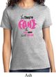 Ladies Breast Cancer Awareness Shirt Yes They're Fake Tee T-Shirt