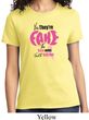 Ladies Breast Cancer Awareness Shirt Yes They're Fake Tee T-Shirt