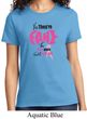 Ladies Breast Cancer Awareness Shirt Yes They're Fake Tee T-Shirt