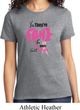 Ladies Breast Cancer Awareness Shirt Yes They're Fake Tee T-Shirt