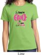 Ladies Breast Cancer Awareness Shirt Yes They're Fake Tee T-Shirt