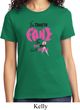 Ladies Breast Cancer Awareness Shirt Yes They're Fake Tee T-Shirt