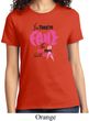 Ladies Breast Cancer Awareness Shirt Yes They're Fake Tee T-Shirt