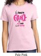Ladies Breast Cancer Awareness Shirt Yes They're Fake Tee T-Shirt