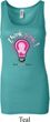 Ladies Breast Cancer Awareness Tanktop Think Pink Longer Length Tank