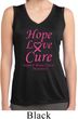 Ladies Breast Cancer Hope Love Cure Dry Wicking Sleeveless Shirt