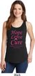 Ladies Breast Cancer Hope Love Cure Tank Top
