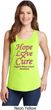Ladies Breast Cancer Hope Love Cure Tank Top