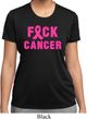 Ladies Breast Cancer Shirt F*CK Cancer Moisture Wicking Tee T-Shirt
