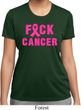 Ladies Breast Cancer Shirt F*CK Cancer Moisture Wicking Tee T-Shirt
