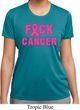 Ladies Breast Cancer Shirt F*CK Cancer Moisture Wicking Tee T-Shirt