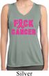 Ladies Breast Cancer Shirt F*CK Cancer Sleeveless Moisture Wicking Tee