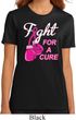 Ladies Breast Cancer Shirt Fight For a Cure Organic Tee T-Shirt