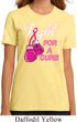 Ladies Breast Cancer Shirt Fight For a Cure Organic Tee T-Shirt