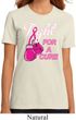 Ladies Breast Cancer Shirt Fight For a Cure Organic Tee T-Shirt