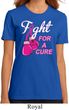 Ladies Breast Cancer Shirt Fight For a Cure Organic Tee T-Shirt