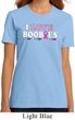 Ladies Breast Cancer Shirt I Love Boobies Organic Tee T-Shirt