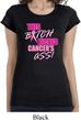 Ladies Breast Cancer Shirt Kicked Cancers Ass Longer Length Tee