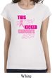 Ladies Breast Cancer Shirt Kicked Cancers Ass Longer Length Tee