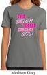 Ladies Breast Cancer Shirt Kicked Cancers Ass Organic Tee T-Shirt