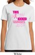 Ladies Breast Cancer Shirt Kicked Cancers Ass Organic Tee T-Shirt