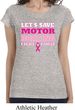 Ladies Breast Cancer Shirt Motor Boating Longer Length Tee T-Shirt