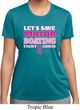 Ladies Breast Cancer Shirt Motor Boating Moisture Wicking Tee T-Shirt