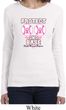 Ladies Breast Cancer Shirt Protect 2nd Base Long Sleeve Tee T-Shirt