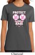 Ladies Breast Cancer Shirt Protect 2nd Base Organic Tee T-Shirt